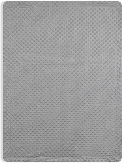 Interbaby Blanket Nursery Swaddling Blankets Coral Fleece Gray 80x110cm