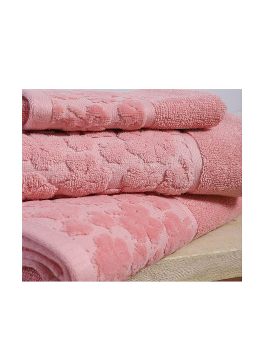 Nef-Nef Homeware Facecloth Sierra 50x90cm Sierra Rose Weight 500gr/m²