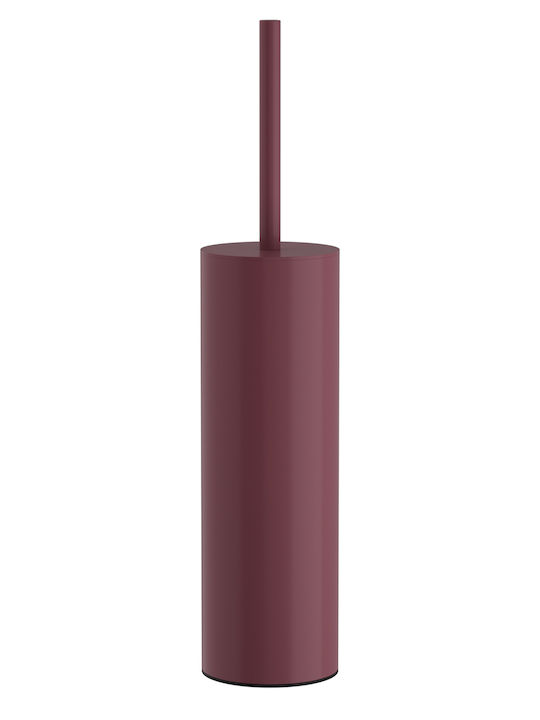 Pam & Co Metallic Toilet Brush Red