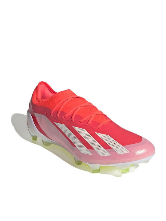 adidas X Crazyfast Elite FG Футболни Обувки с Бутони Червен Слънчев / Облачно Бяло / Отборно Слънчево Жълто 2 adidas X Crazyfast Elite FG Футболни Обувки с Бутони Червен Слънчев / Облачно Бяло / Отборно Слънчево Жълто 2