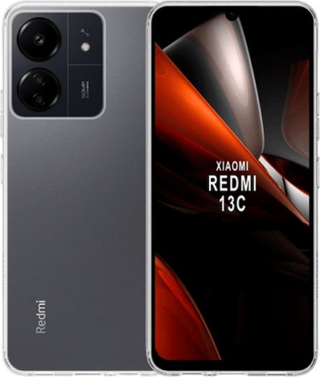 Vivid Gelly Back Cover Σιλικόνης Διάφανο (Redmi 13C 4G / Poco C65 4G)