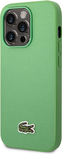 Lacoste Iconic Petit Pique Magsafe Back Cover Πλαστικό Πράσινο (iPhone 14 Pro Max)