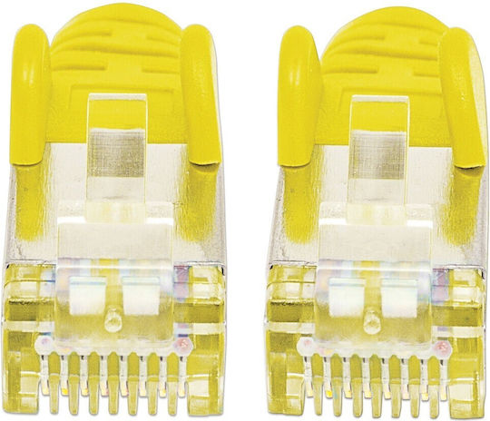Intellinet S/FTP Cat.6a Gigabit Network Cable Ethernet 0.5m Yellow