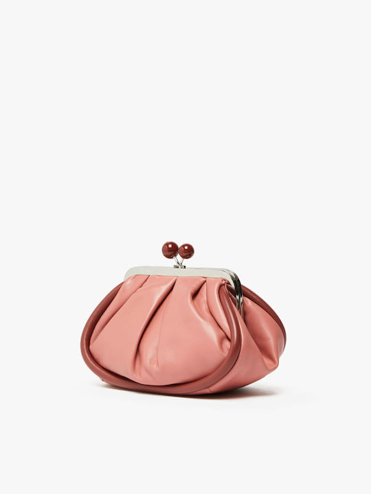 Leder Damentasche Umhängetasche Rosa