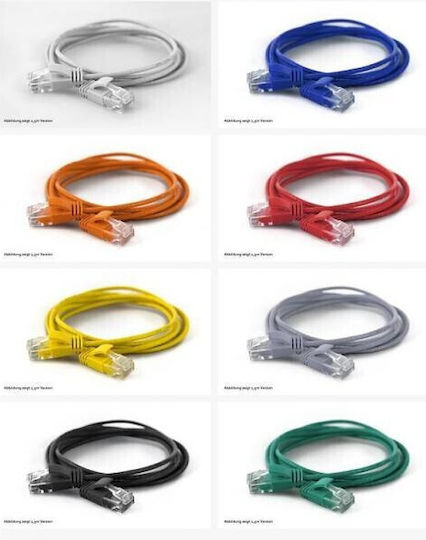 Wantec U/UTP Kat.6a Ethernet Netzwerkkabel 3m Schwarzes