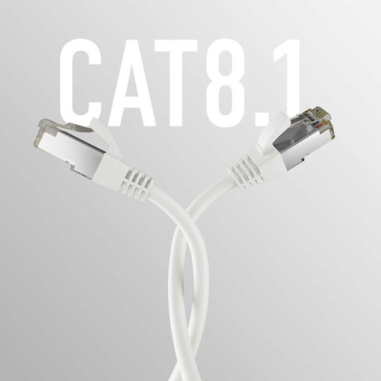 EFB S/FTP Cat.8.1 Ethernet Network Cable 15m White 1pcs