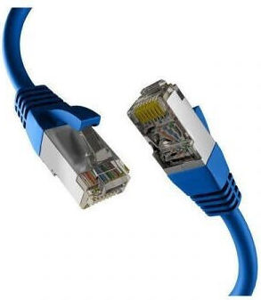 EFB S/FTP Cat.8.1 Καλώδιο Δικτύου Ethernet 15m Μπλε
