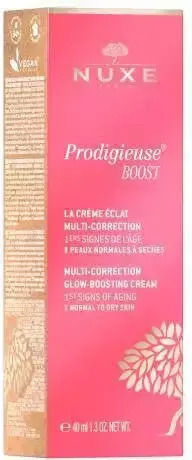 Nuxe Prodigieuse Boost Ενυδατική & Αναπλαστική Κρέμα Προσώπου Ημέρας κατά των Ατελειών με Υαλουρονικό Οξύ 40ml
