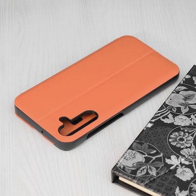 Techsuit Efold Book Synthetic Magnetic Orange (Samsung Galaxy A15)