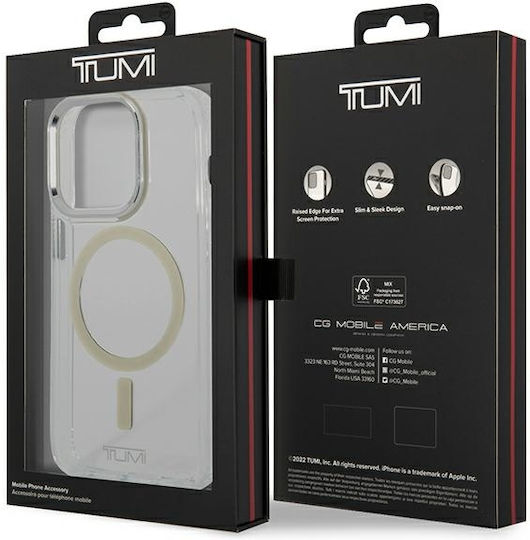 Tumi Back Cover Plastic Transparent (iPhone 14 Pro)