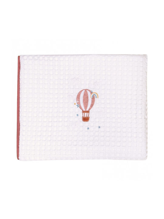 Greenwich Polo Club Blanket Nursery Swaddling Blankets Waffle White White, Rotten Apple 75x110cm