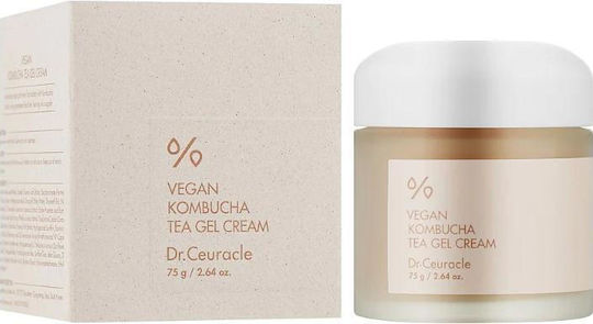 Dr. Ceuracle Vegan Kombucha Tea Ενυδατικό & Ρυθμιστικό Gel Προσώπου Ημέρας με Κολλαγόνο & Νιασιναμίδη 75gr