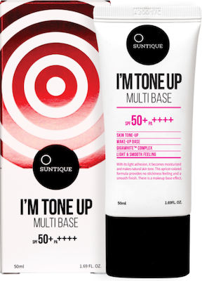 Suntique I Am Tone UP Multibase fără culoare Cremă Pentru Față 50ml