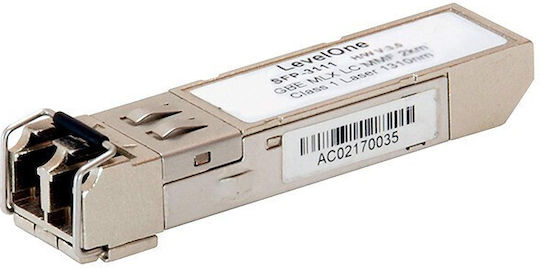 Levelone Sfp Transceiver 1.25G Multi-Mode Duplex LC 2Km