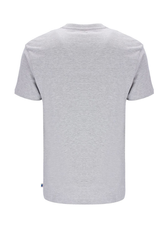 Russell Athletic Ανδρικό T-shirt Κοντομάνικο New Grey Marl