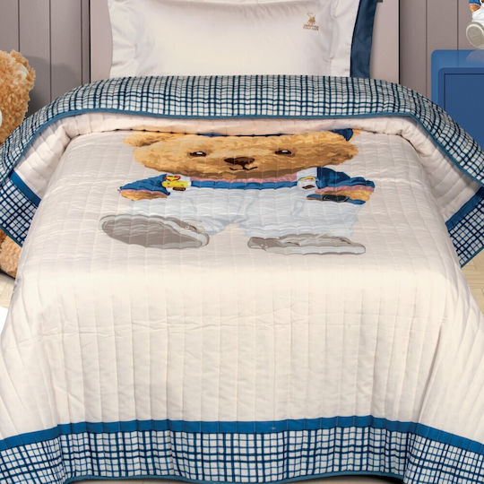 Greenwich Polo Club Kids Quilt Single Gray 160x220cm
