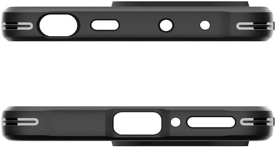 Spigen Rugged Armor Back Cover Σιλικόνης 2mm Μαύρο (Redmi Note 13 4G)
