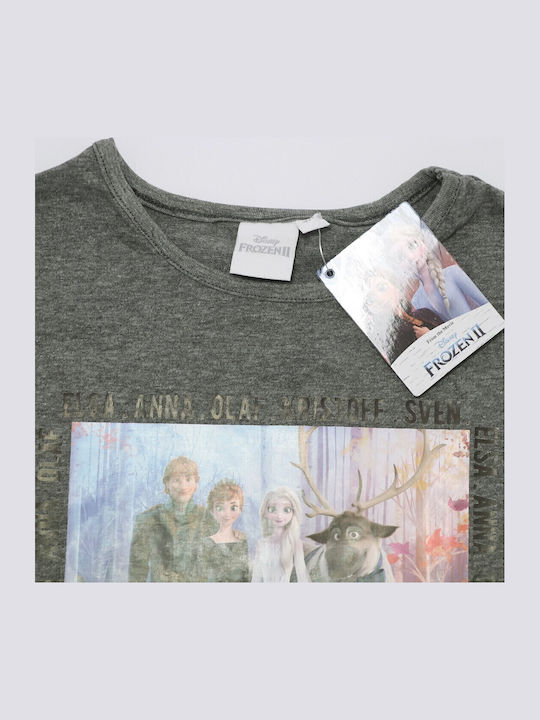 Kids' Shirt Short Sleeve Dark grey Frozen