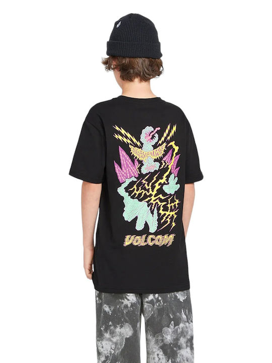 Volcom Kinder-T-Shirt Schwarz