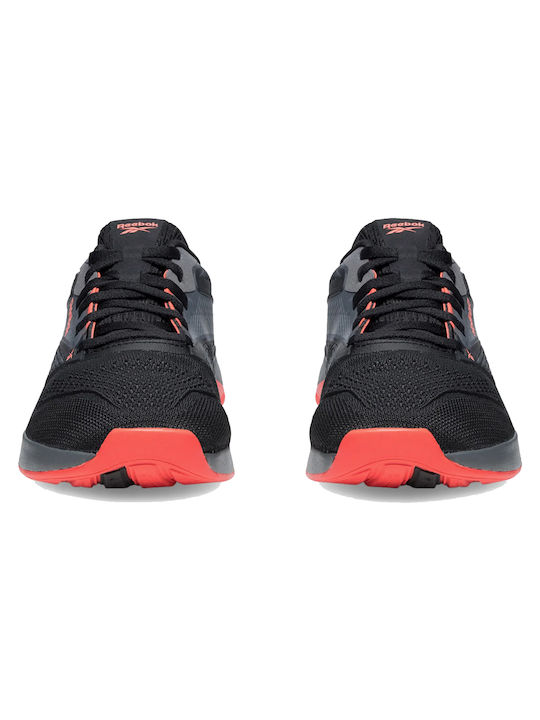 Nano X4 Sport Shoes Crossfit Pure Grey 6 / Black / Orange Flare