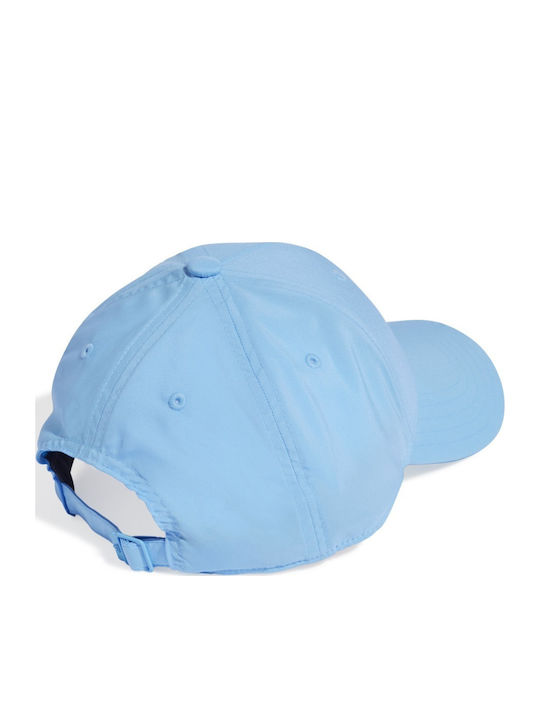 adidas Παιδικό Καπέλο Jockey Embroidered Logo Lightweight Γαλάζιο adidas Παιδικό Καπέλο Jockey Embroidered Logo Lightweight Γαλάζιο