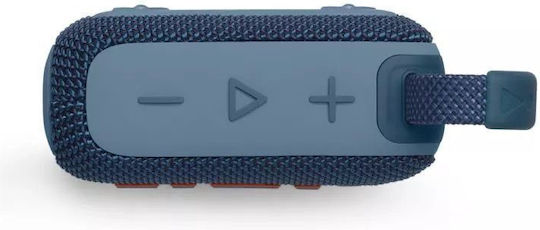 JBL Go 4 Waterproof Bluetooth Speaker 4.2W with Battery Life up to 7 hours Blue