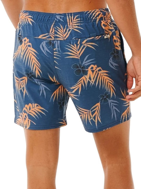 Surf Revival Ανδρικό Μαγιό Σορτς Μπλε Floral