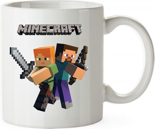 Minecraft Κούπα Κεραμική Πολύχρωμη 330ml 5947500001609