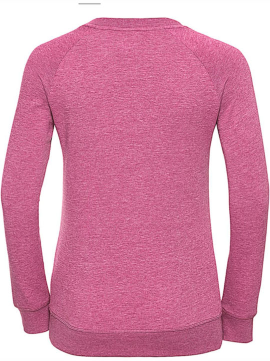 Women's Raglan Sleeve Sweatshirt Russell R-280F-0 Pink Marl