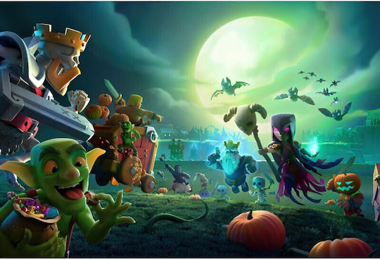 Clash Of Clans Halloween σε Καμβά 80x50 cm Clash Of Clans Halloween σε Καμβά 80x50 cm