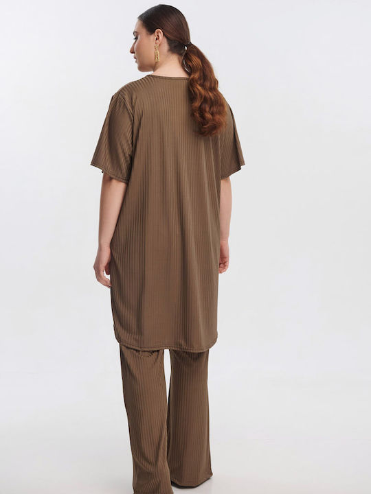 Women's Tunic Dress Gray