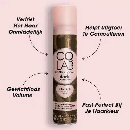 Colab Hair Dark Corrector Ξηρό Σαμπουάν για Όλους τους Τύπους Μαλλιών 200ml