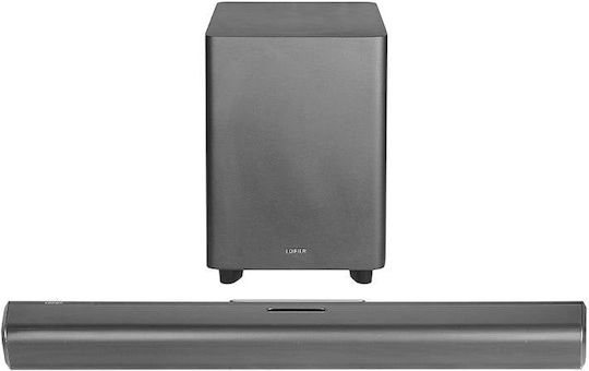 Edifier B700 Soundbar 5.1.2 Bluetooth și HDMI 175W cu Subwoofer Wireless Gri
