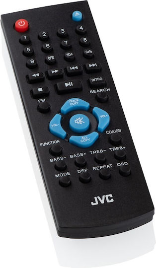 JVC Soundsystem 2 RD-E761 16W mit CD Player und Bluetooth Braun