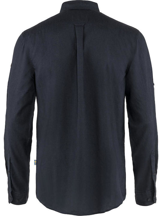 Fjallraven Men's Shirt Long Sleeve Dark Navy