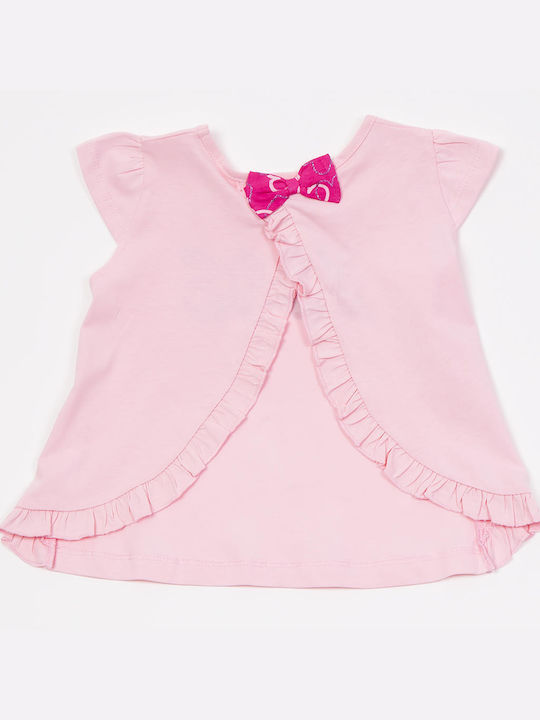 Trax Kinder Set mit Shorts Sommer 2Stück Pink