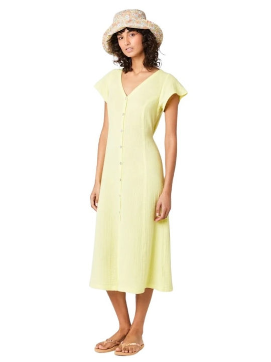 Rip Curl Maxi Rochie Yellow