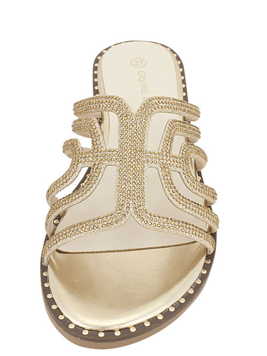 Nabere Women's Flat Sandals in Beige Color