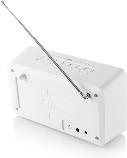 JVC RA-E611W-DAB Cu baterie DAB+ Alb