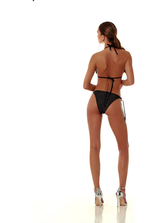 African Ovation Gold Bikini Τριγωνάκι B Cup Μαύρο