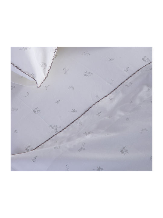Nef-Nef Homeware Сет Чаршафи 240x270см. Perfection Бял 4бр