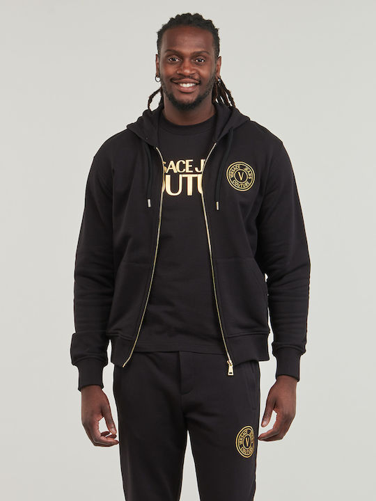 Sweatshirt mit Kapuze Schwarz
