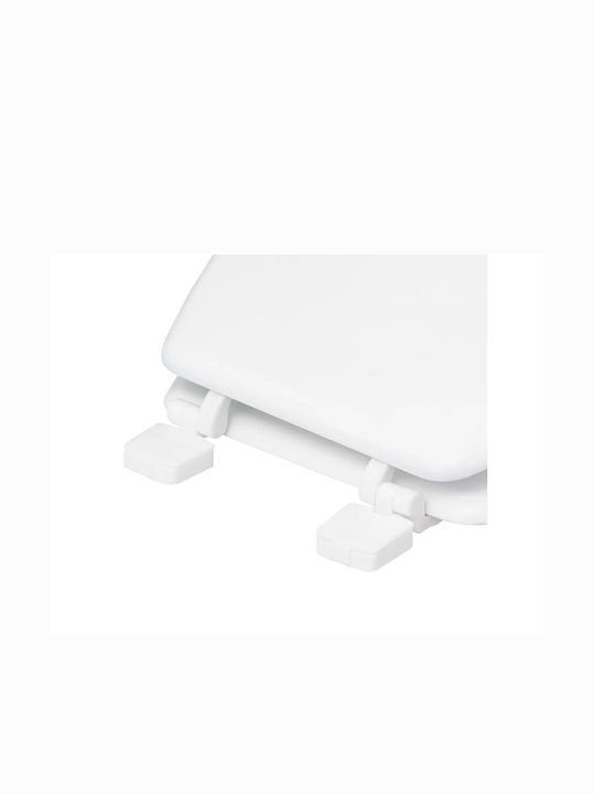 5Five Plastic Toilet Seat White 45cm