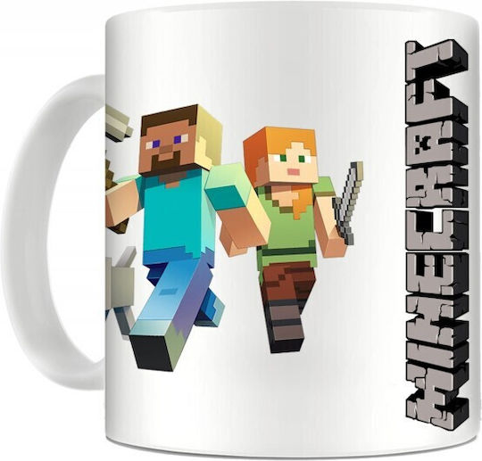 Minecraft Κούπα Κεραμική Πολύχρωμη 330ml 5947500001579