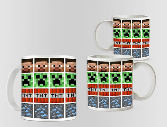 Minecraft Cană Ceramică Multicoloră 330ml 1buc