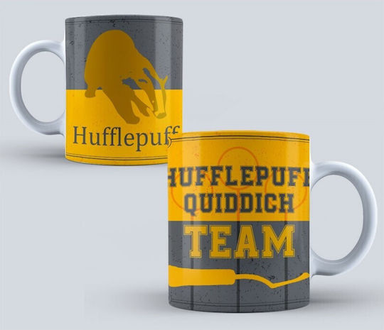 Harry Potter Hufflepuff Κούπα Κεραμική Πολύχρωμη 330ml 5947500000077