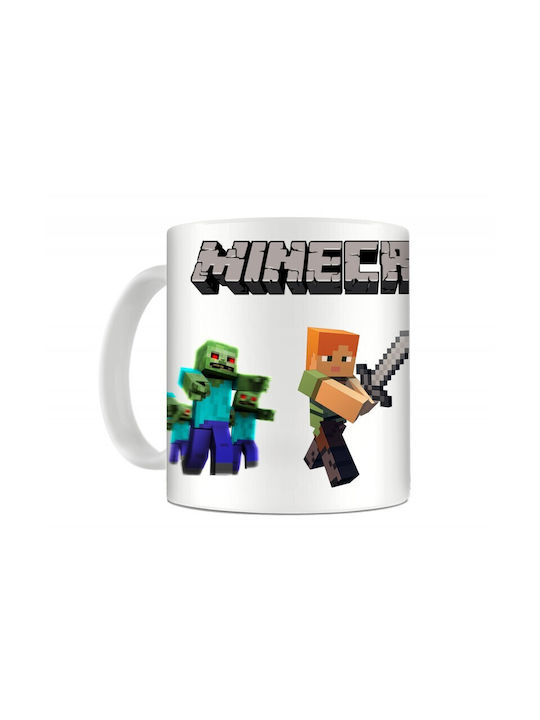 Minecraft Κούπα Κεραμική Πολύχρωμη 330ml 5947500001685