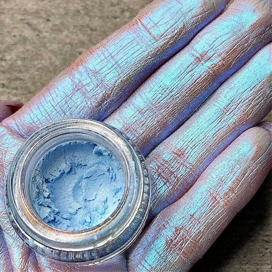 Pigment Pk111 Pastel Blue Blue Streaks Duochrome Kajol Beauty Make-up 1g