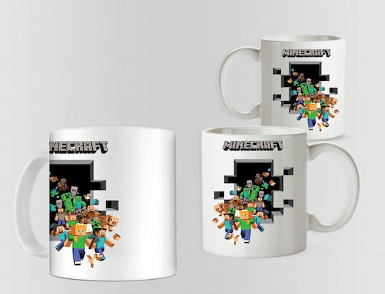 Minecraft Cană Ceramică Multicoloră 330ml 1buc