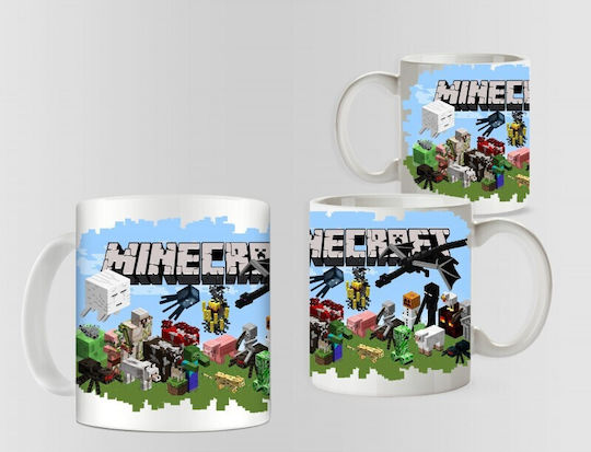 Minecraft Cană Ceramică Multicoloră 330ml 1buc